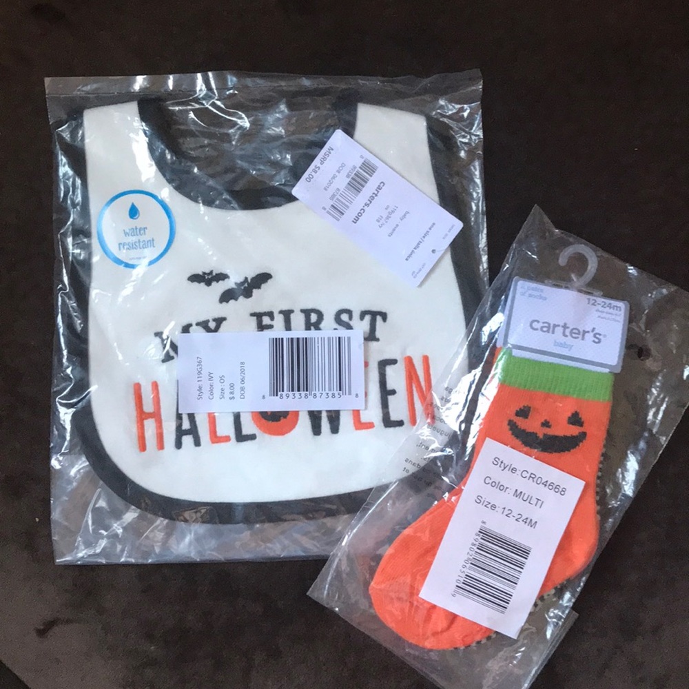 Carters baby Halloween bundle